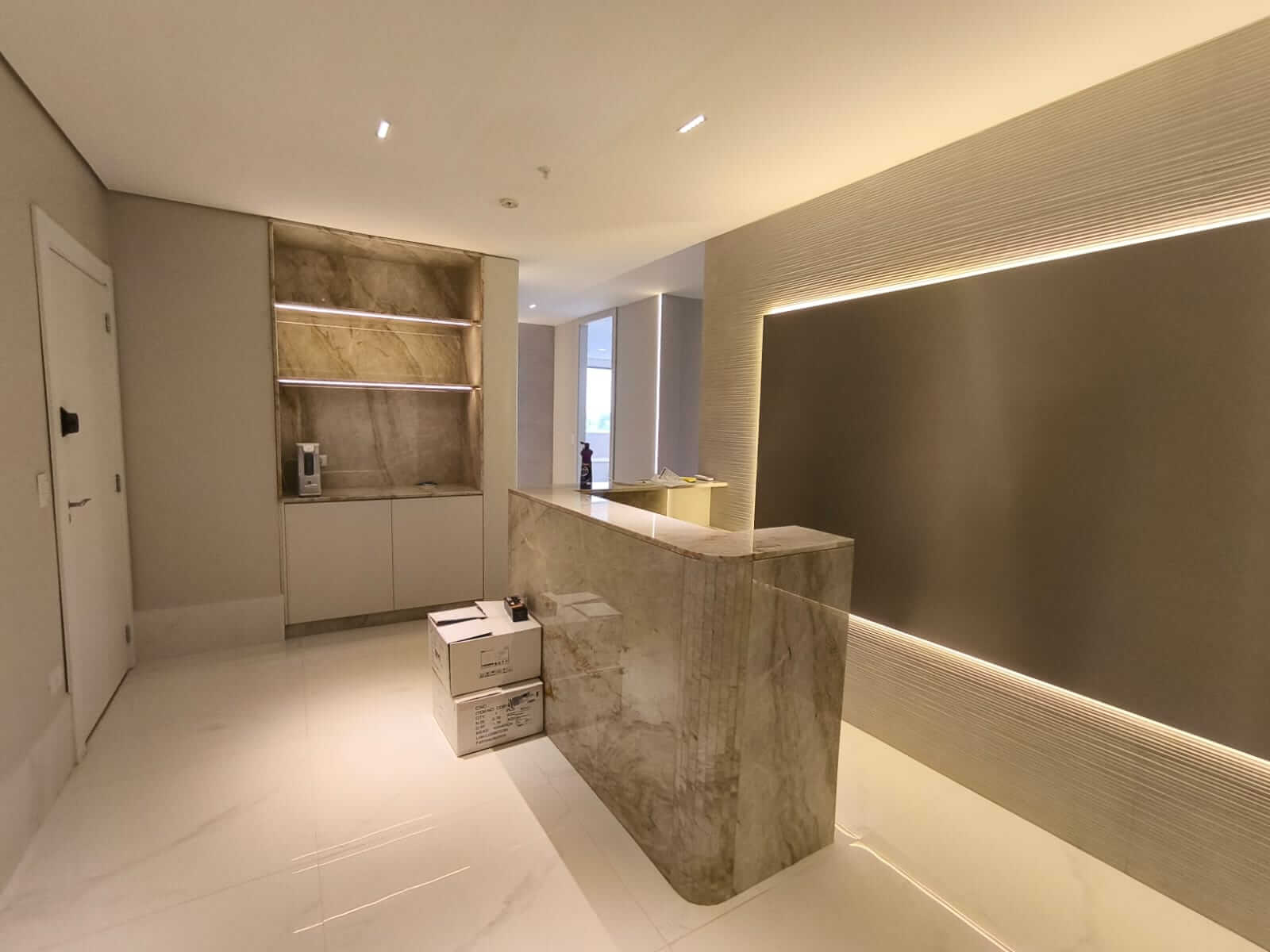 Projeto de iluminação realizado pela J.A Instalações Elétricas